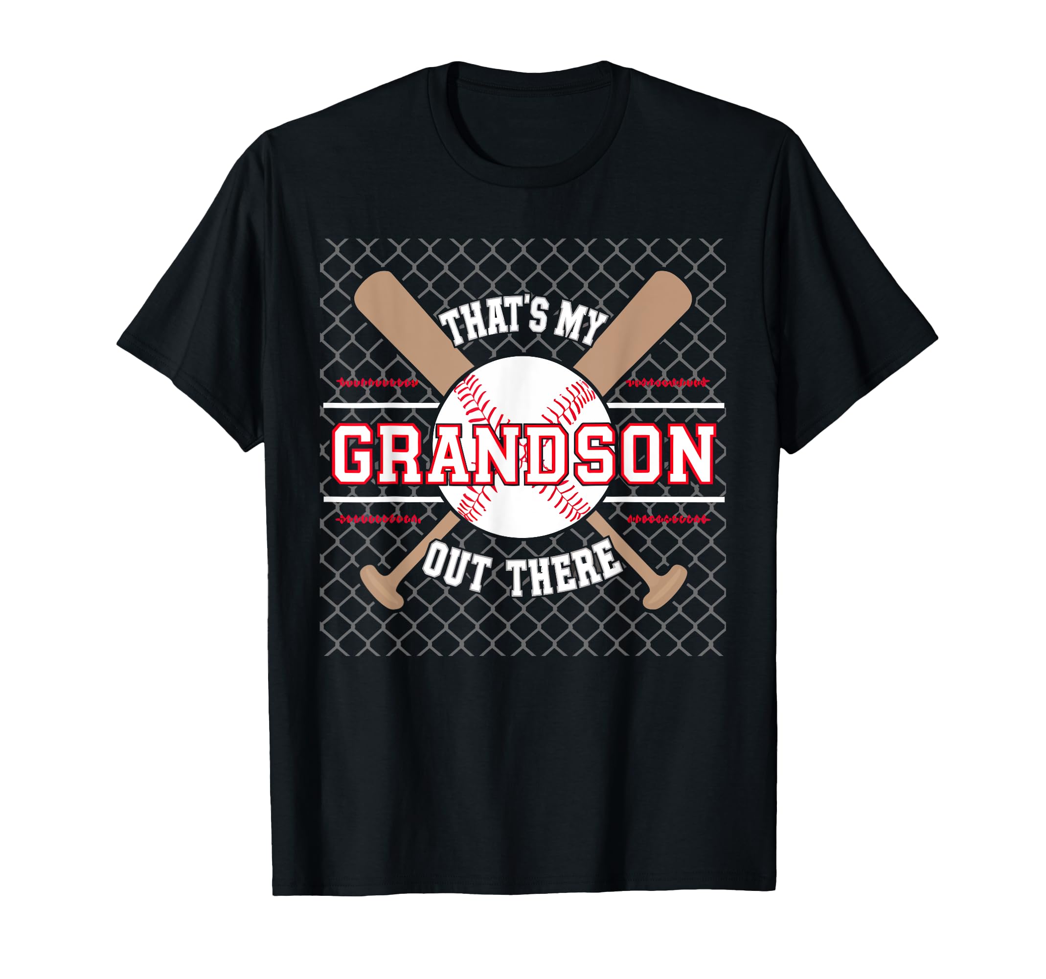 Baseball Grandpa Grandfather Gramps T-Shirt - Graphic Print for Adults - T-Shirt, Sweatshirt, Hoodie