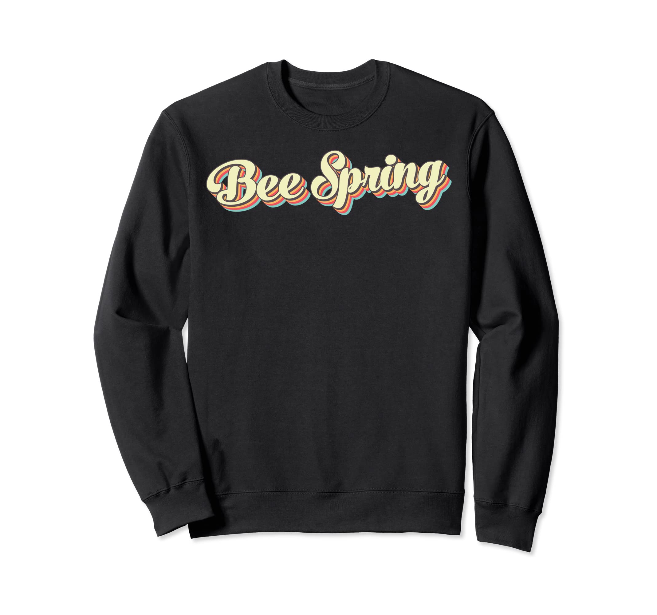 Bee Spring Art Baseball Font Sweatshirt - Graphic Print Unisex - T-Shirt, Sweatshirt, Hoodie