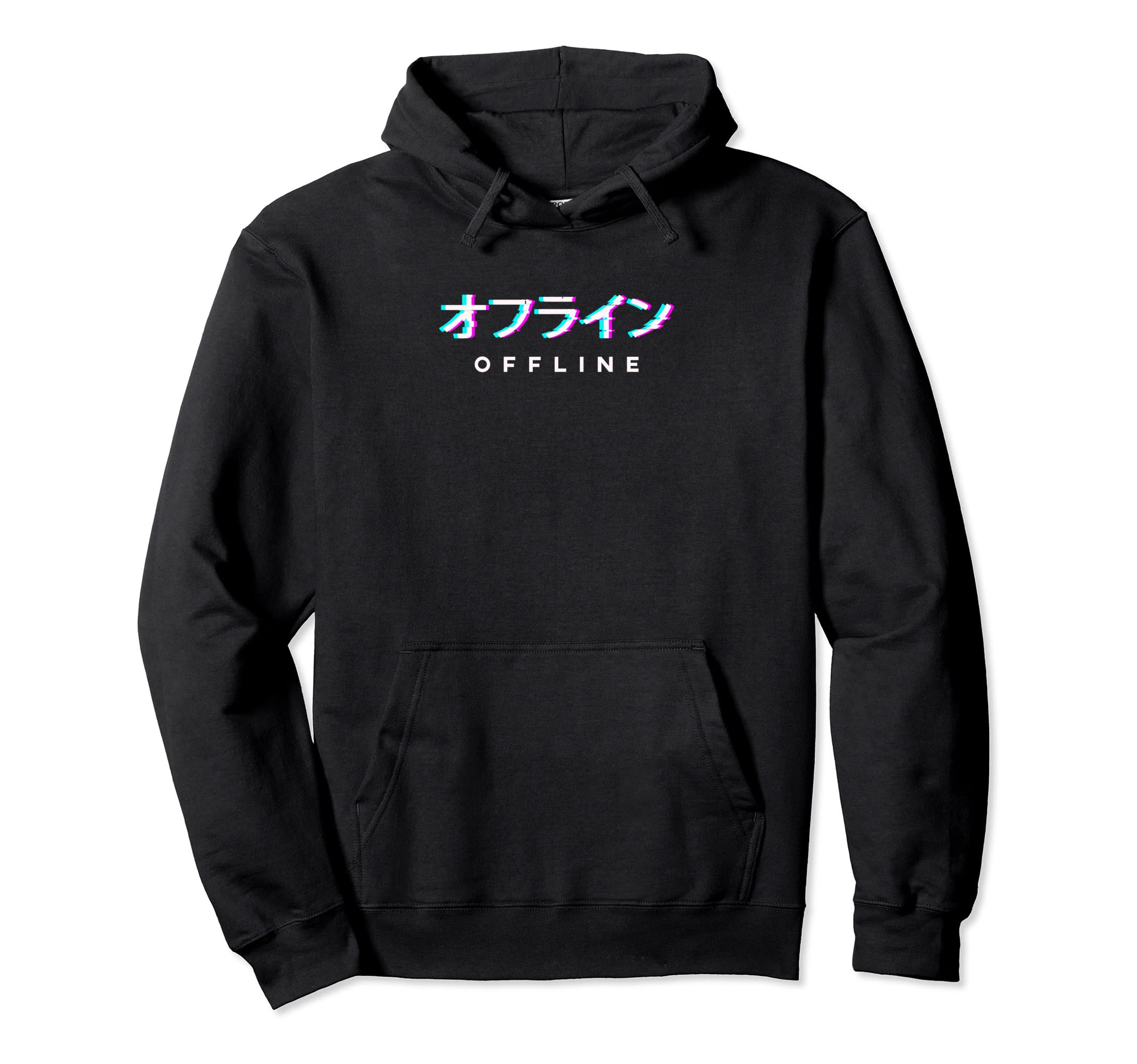 Aesthetic Japanese Offline Vaporwave Japan Hoodie - Graphic Print Unisex - T-Shirt, Sweatshirt, Hoodie