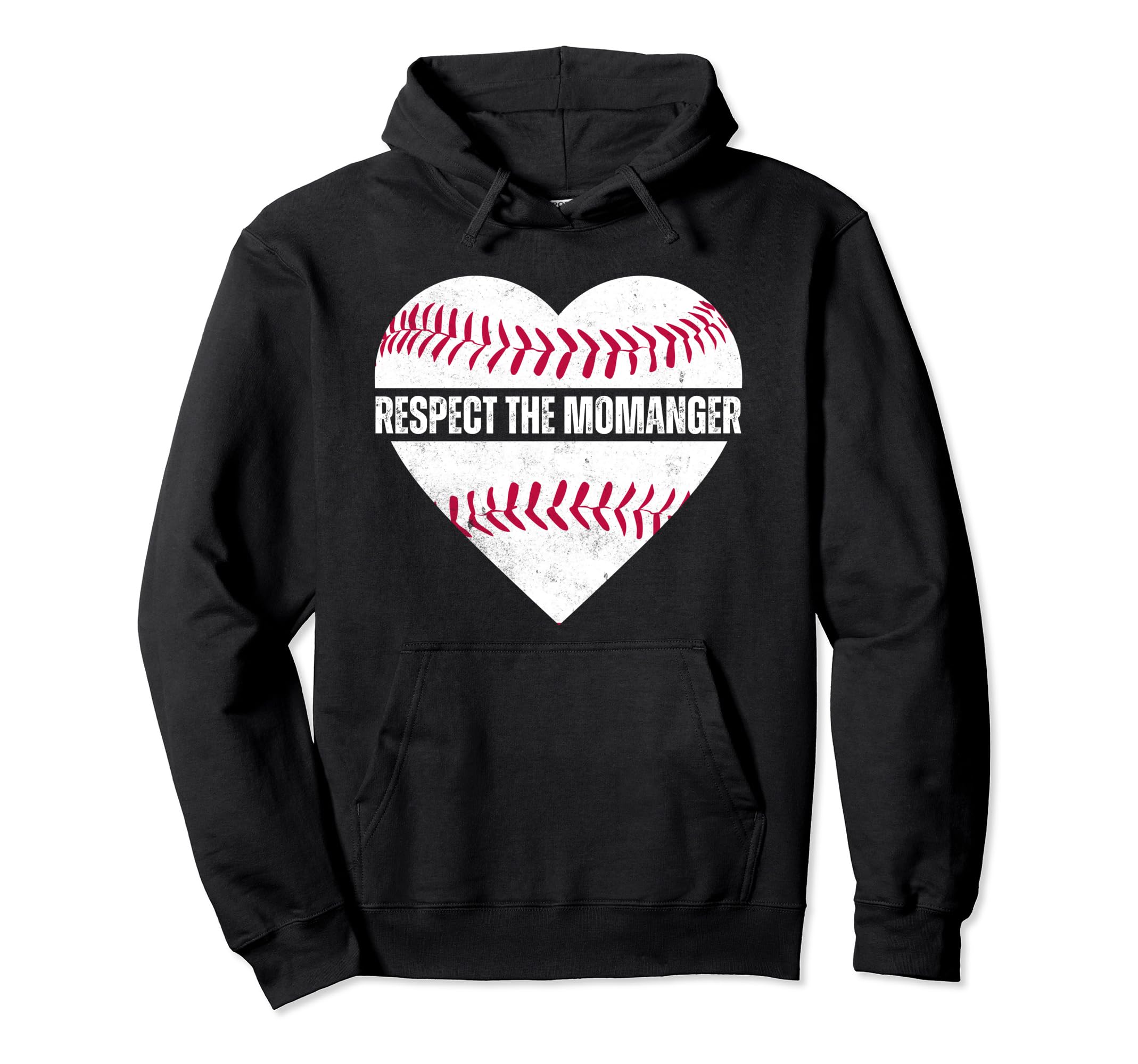 Baseball Lovers Season Heart Team Mom Hoodie - Casual Everyday Wear Unisex - T-Shirt, Sweatshirt, Hoodie