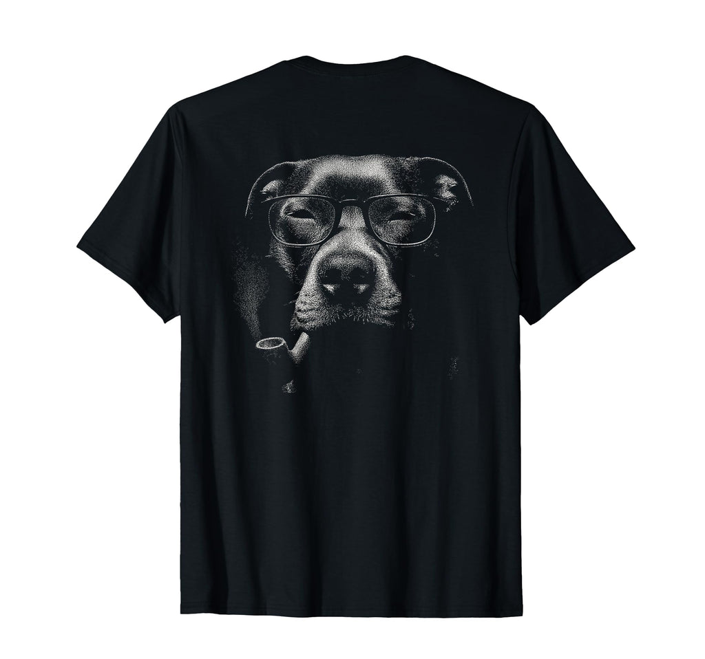 American Pitbull Glasses Pipe Grunge T-Shirt - Trendy Graphic Men Women - T-Shirt, Sweatshirt, Hoodie