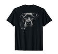 American Pitbull Glasses Pipe Grunge T-Shirt - Trendy Graphic Men Women - T-Shirt, Sweatshirt, Hoodie