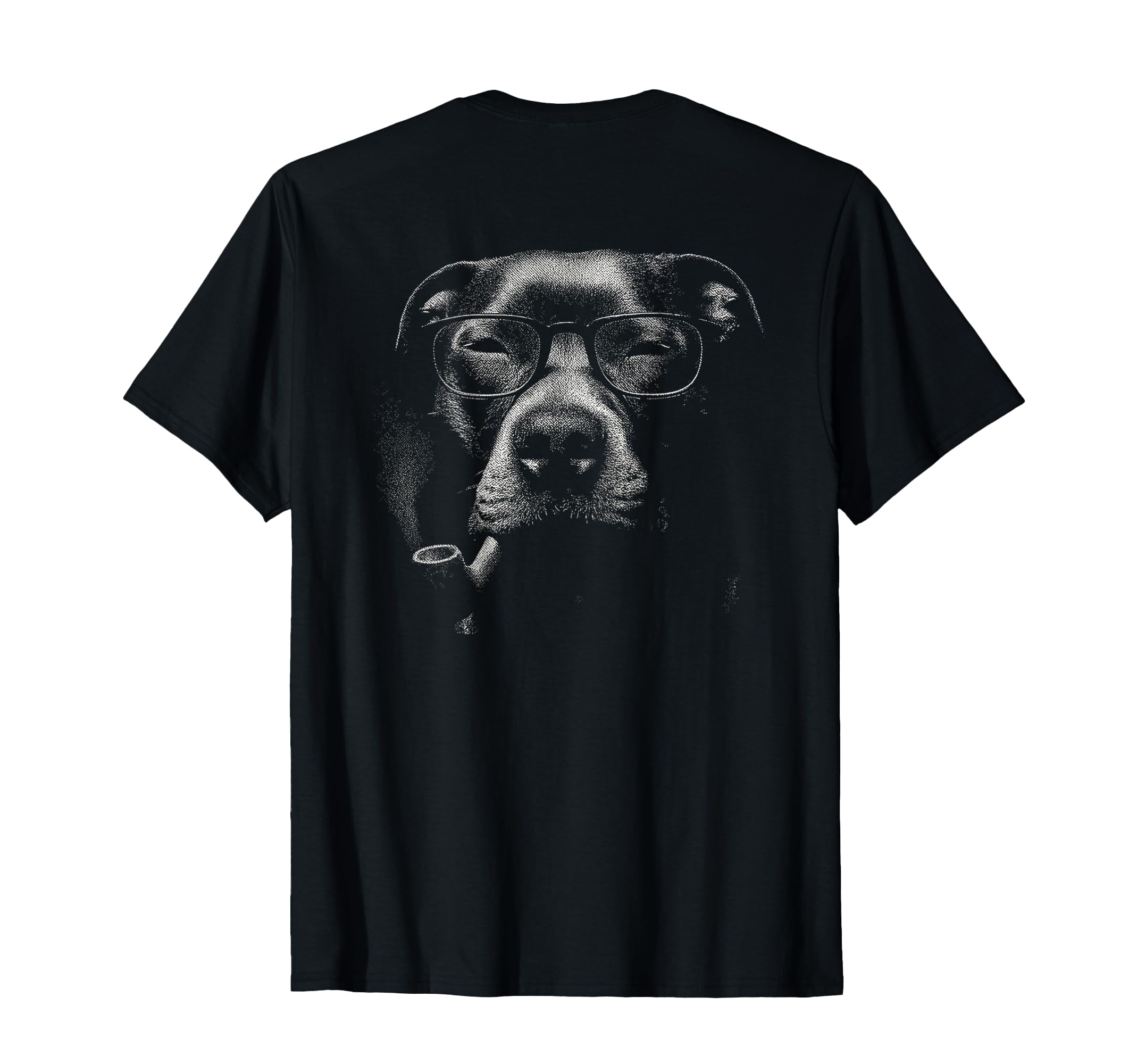 American Pitbull Glasses Pipe Grunge T-Shirt - Trendy Graphic Men Women - T-Shirt, Sweatshirt, Hoodie