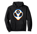 Glitch Art Optical Illusion Vaporwave Hoodie - Graphic Print Unisex - T-Shirt, Sweatshirt, Hoodie
