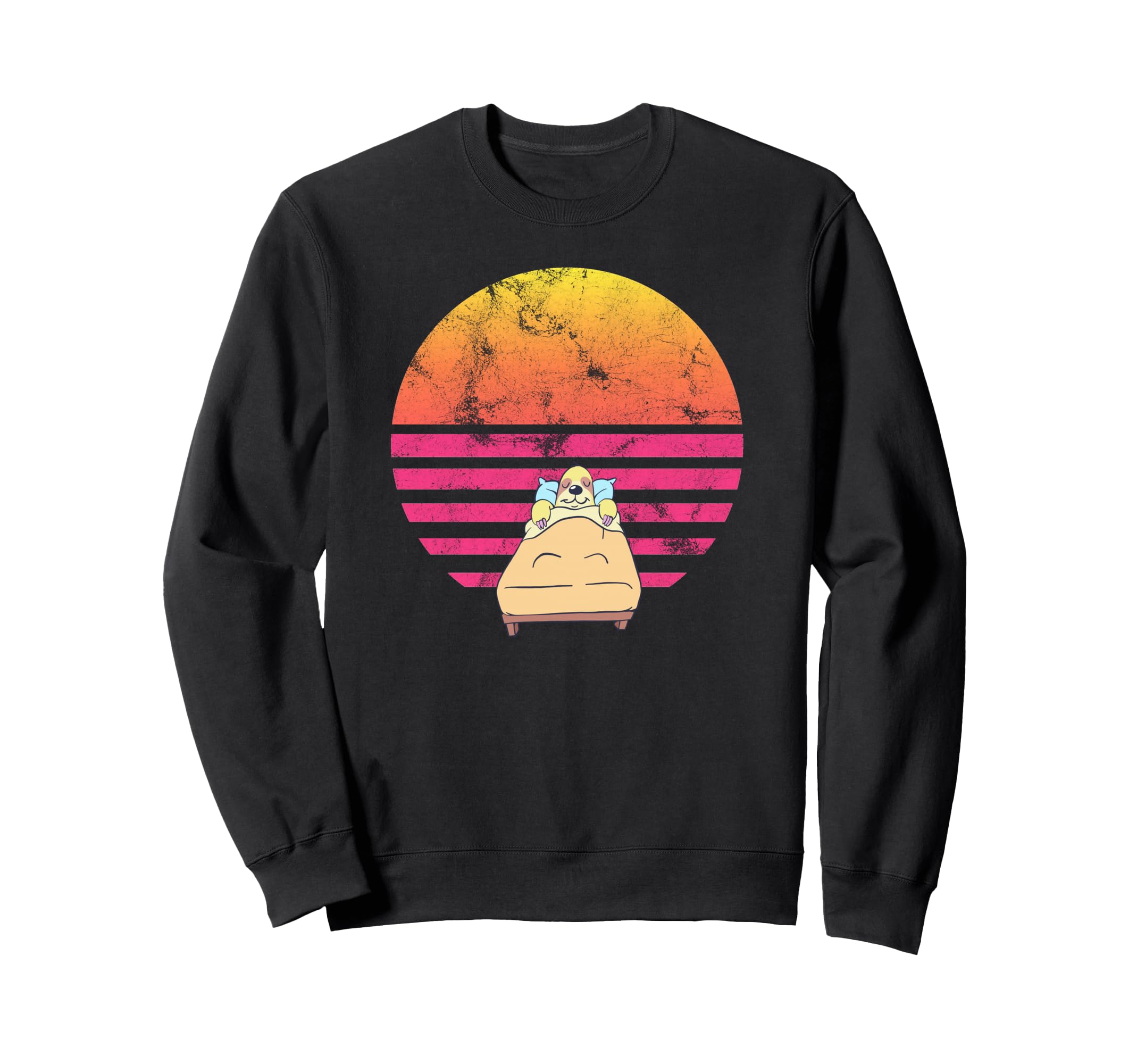Kawaii Animal Sloth Bedtime Sweatshirt - Novelty Apparel for Adults - T-Shirt, Sweatshirt, Hoodie