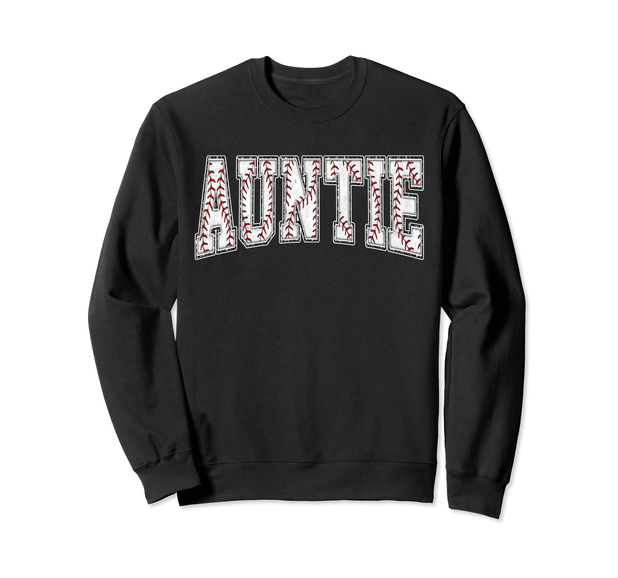 Baseball Auntie Baseball Aunt Sweatshirt - Unique Graphic for Adults - T-Shirt, Sweatshirt, Hoodie