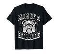 Mom Bulldog Game Day Sports Baseball T-Shirt - Custom Art Print Men Women - T-Shirt, Sweatshirt, Hoodie