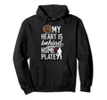 Behind Home Plate Baseball Catcher Mom Hoodie - Custom Art Print Unisex - T-Shirt, Sweatshirt, Hoodie