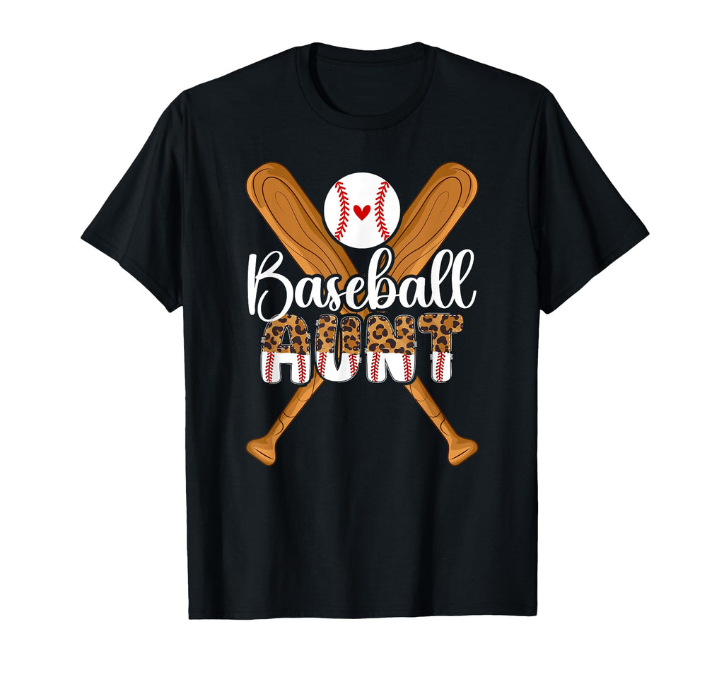 Baseball Aunt Baseball Player Auntie T-Shirt - Unique Graphic Men Women - T-Shirt, Sweatshirt, Hoodie
