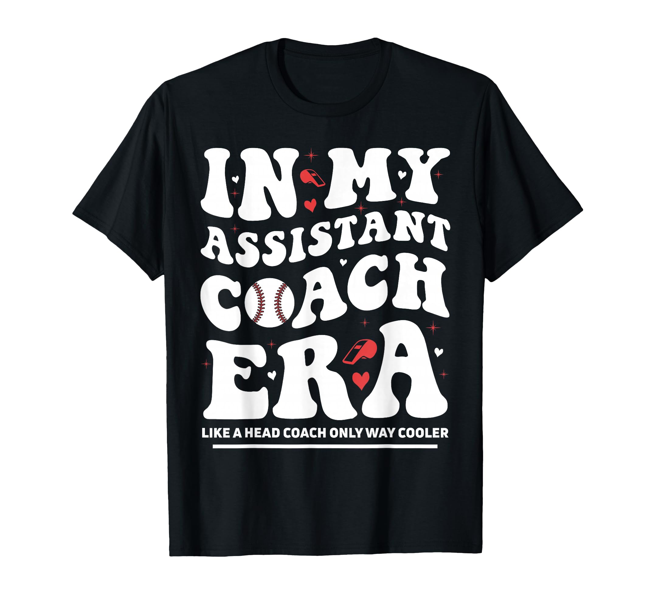 My Assistant Coach Era Groovy T-Shirt - Aesthetic Graphic for Adults - T-Shirt, Sweatshirt, Hoodie