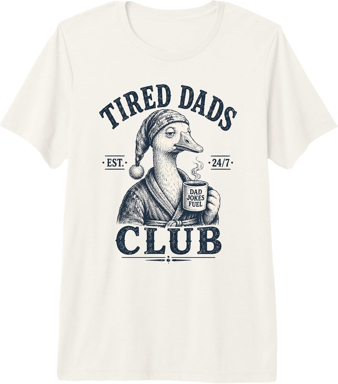 Tired Dads Club - Adult & Kids T-Shirts, Sweatshirts & Hoodies apparel design preview 1