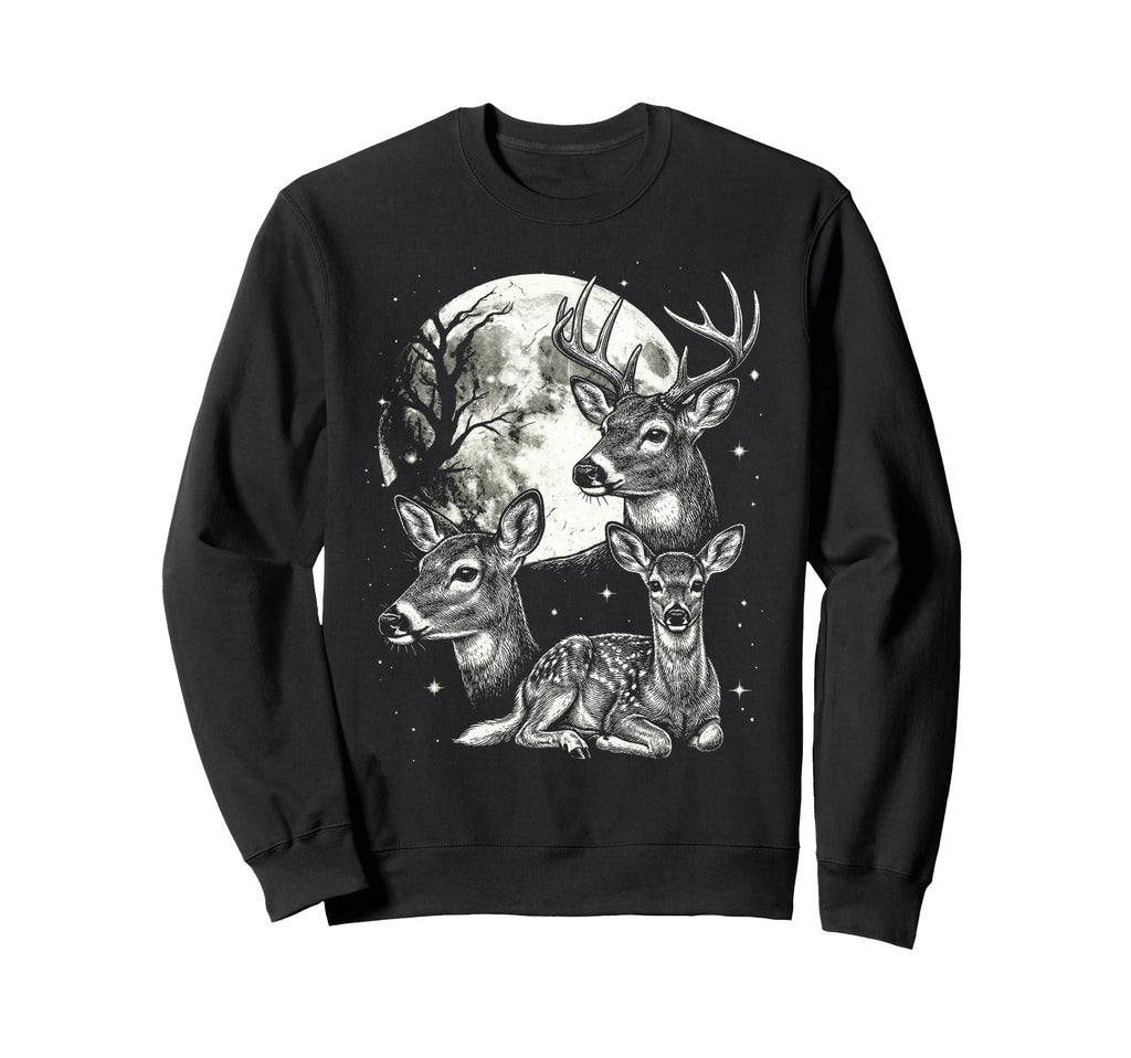 Deer 90S Aesthetic Y2K Wildlife Sweatshirt - Aesthetic Graphic for Adults - T-Shirt, Sweatshirt, Hoodie