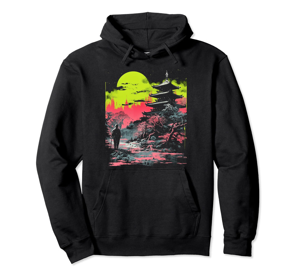 Japanese Aesthetic Y2K Samurai 5 Hoodie - Custom Art Print Men Women - T-Shirt, Sweatshirt, Hoodie