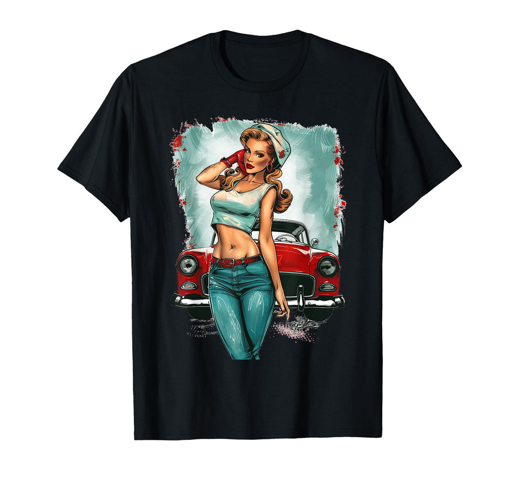 Pinup Pin Up T-Shirt - Trendy Graphic Men Women - T-Shirt, Sweatshirt, Hoodie