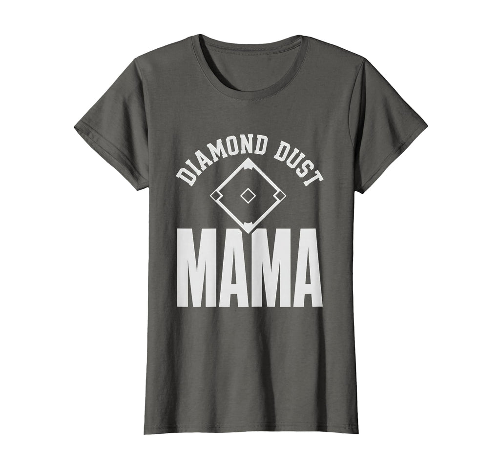 Diamond Dust Mama Baseball Mom T-Shirt - Trendy Graphic for Adults - T-Shirt, Sweatshirt, Hoodie