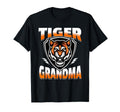 Tiger Grandma Game Day Tigers Mascot T-Shirt - Custom Art Print for Adults - T-Shirt, Sweatshirt, Hoodie