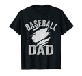 Mens Baseball Dad Proud Fathers Day Best T-Shirt - Novelty Apparel Unisex - T-Shirt, Sweatshirt, Hoodie
