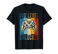 Dad Level Unlocked Controller Papa T-Shirt - Casual Everyday Wear Unisex - T-Shirt, Sweatshirt, Hoodie