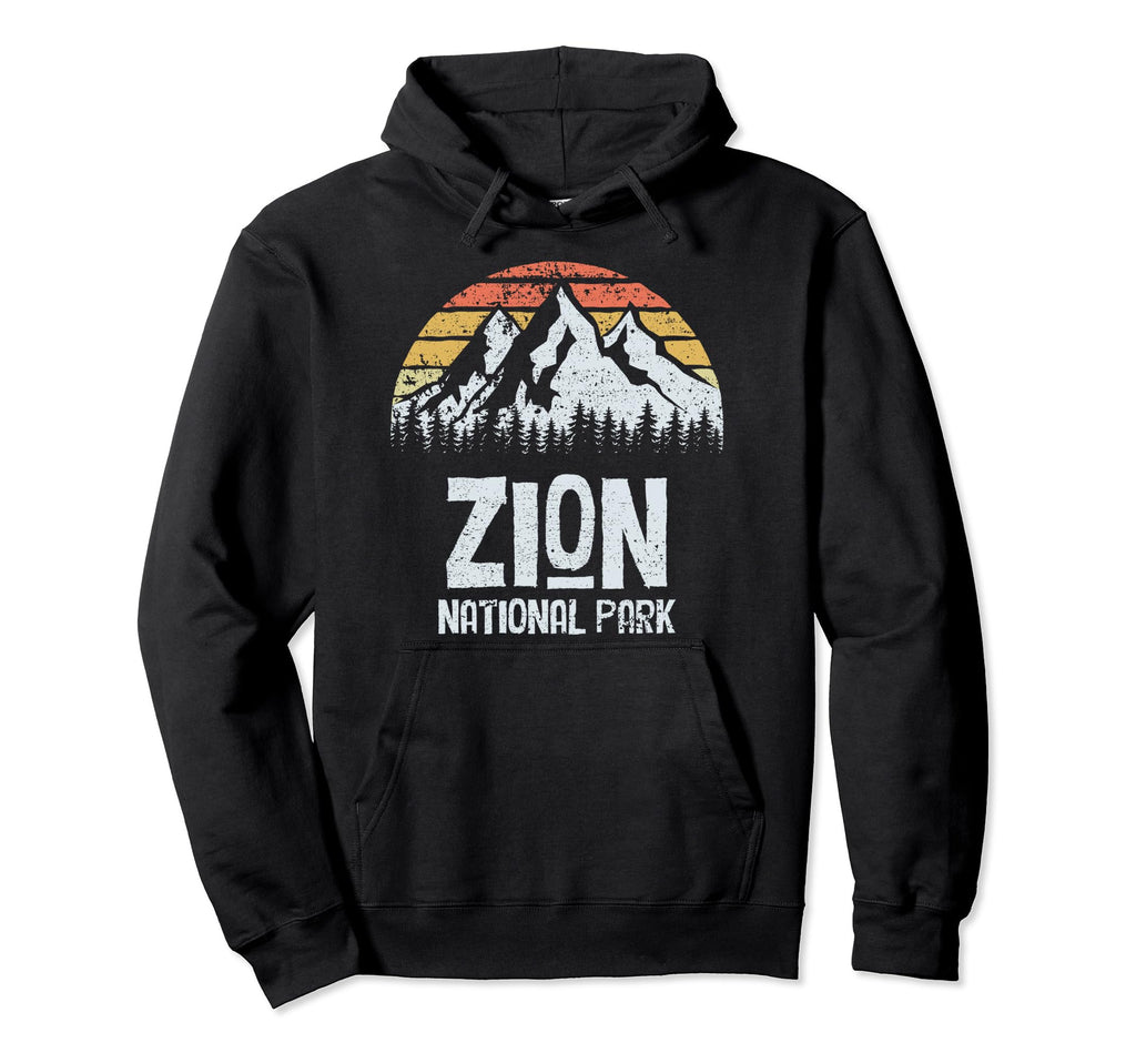 Zion National Park Utah Hiking Hoodie - Custom Art Print for Adults - T-Shirt, Sweatshirt, Hoodie