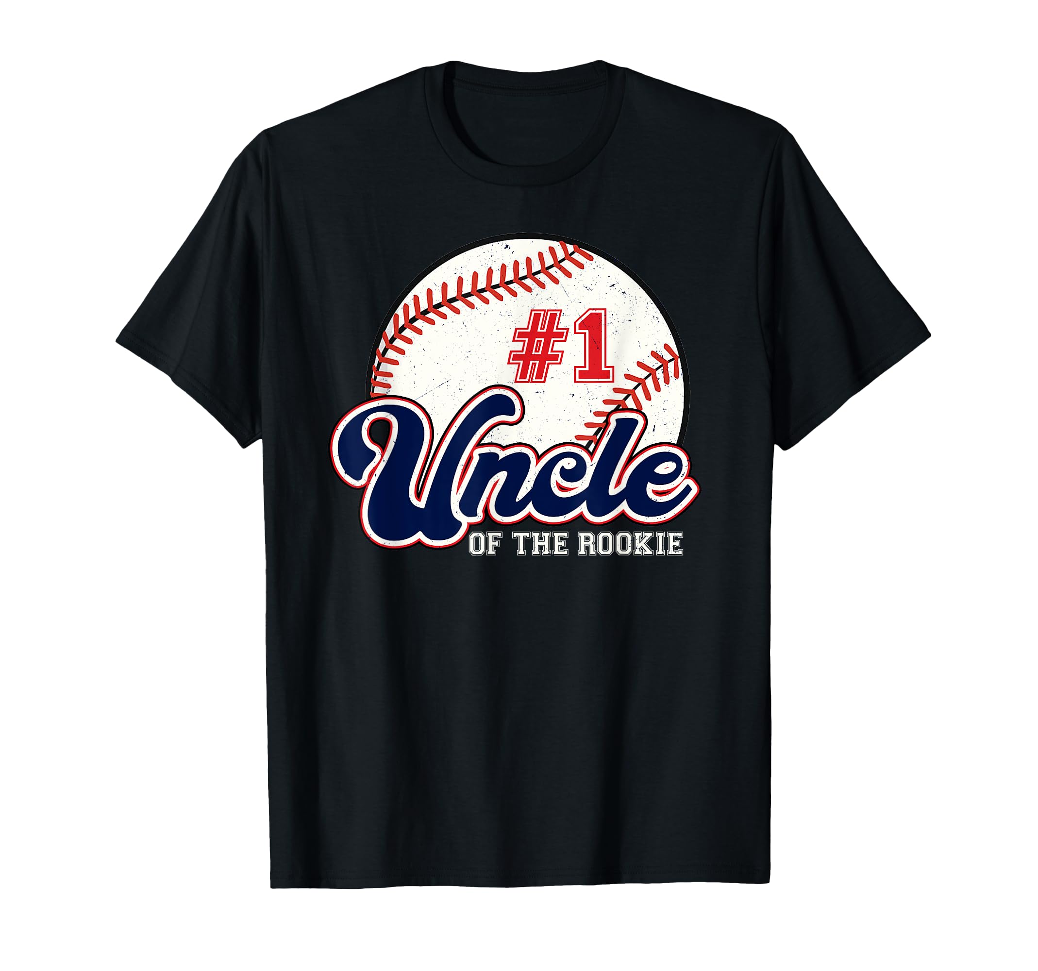 Uncle Rookie Rookie Year Baseball T-Shirt - Fun Novelty Design Men Women - T-Shirt, Sweatshirt, Hoodie