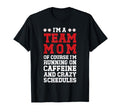 Im Team Mom Baseball Team Mom Baseball T-Shirt - Unique Graphic Unisex - T-Shirt, Sweatshirt, Hoodie