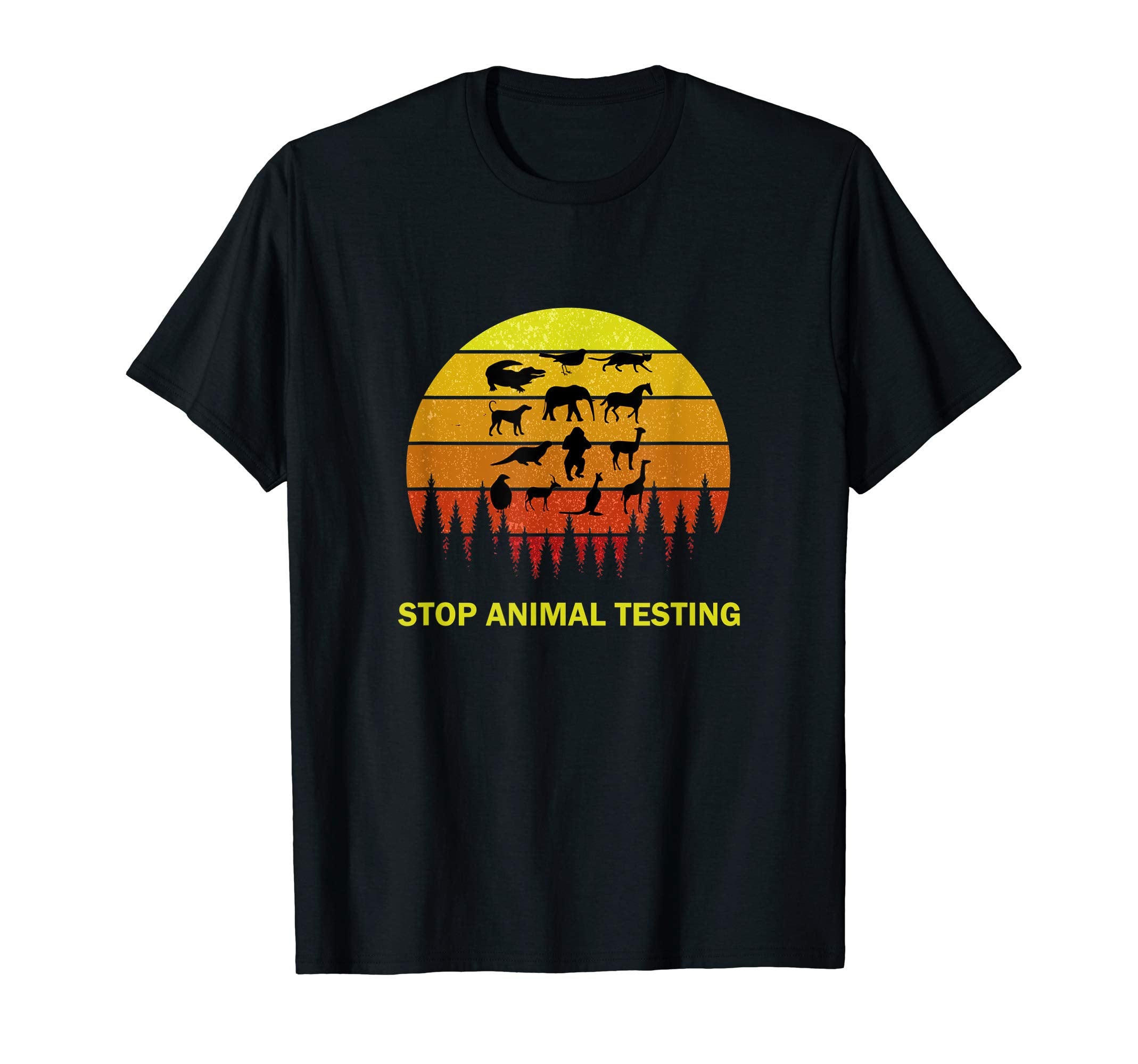 Stop Animal Testing Cosmetics Cruelty T-Shirt - Unique Graphic for Adults - T-Shirt, Sweatshirt, Hoodie