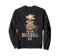 Im Baseball Elf Matching Family Sweatshirt - Minimalist Print Men Women - T-Shirt, Sweatshirt, Hoodie