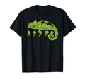 Comma Chameleon Funny Pop Culture T-Shirt - Fun Novelty Design Unisex - T-Shirt, Sweatshirt, Hoodie