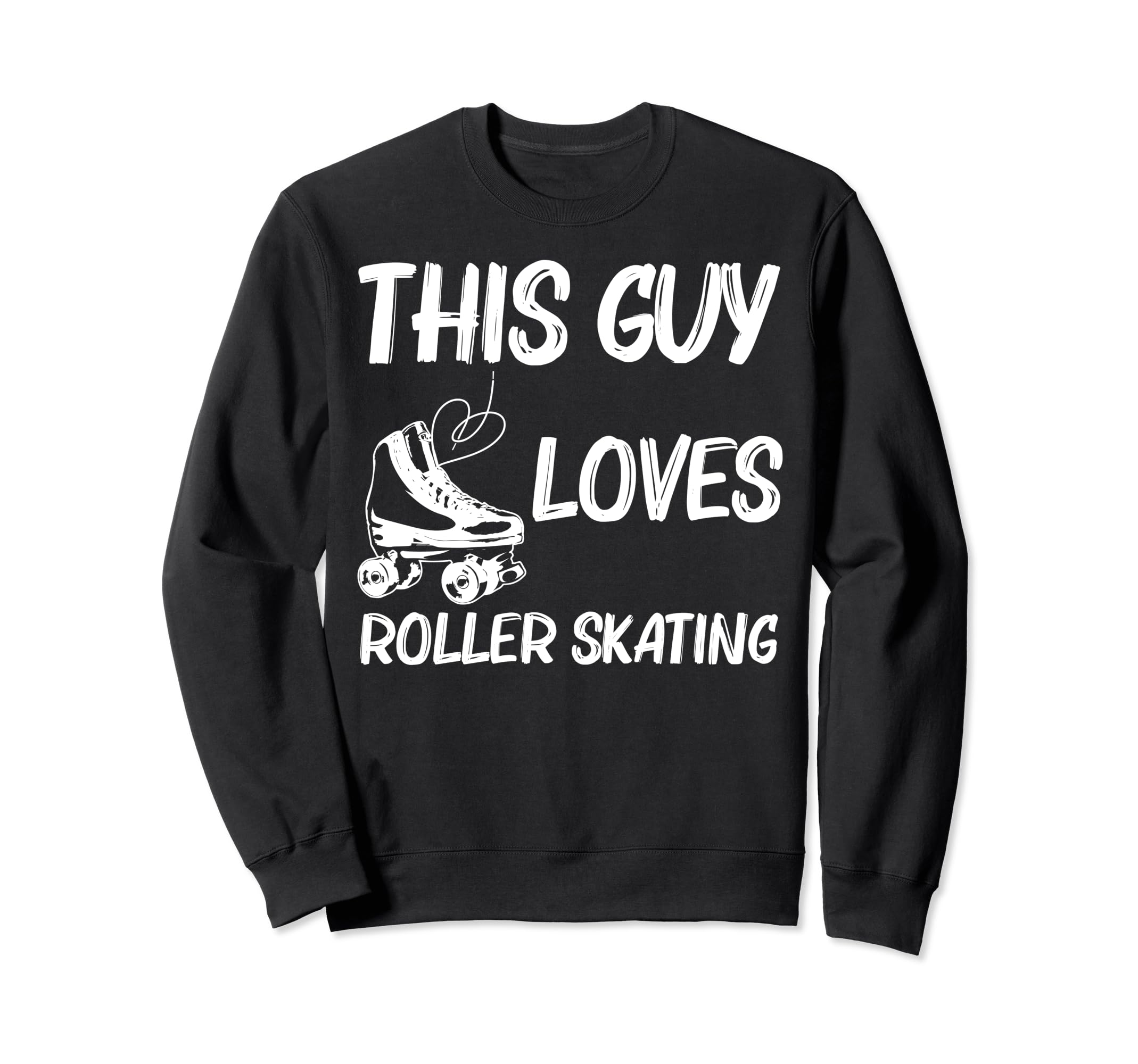 Roller Skating Dad Disco Derby Skates Sweatshirt - Aesthetic Graphic Unisex - T-Shirt, Sweatshirt, Hoodie