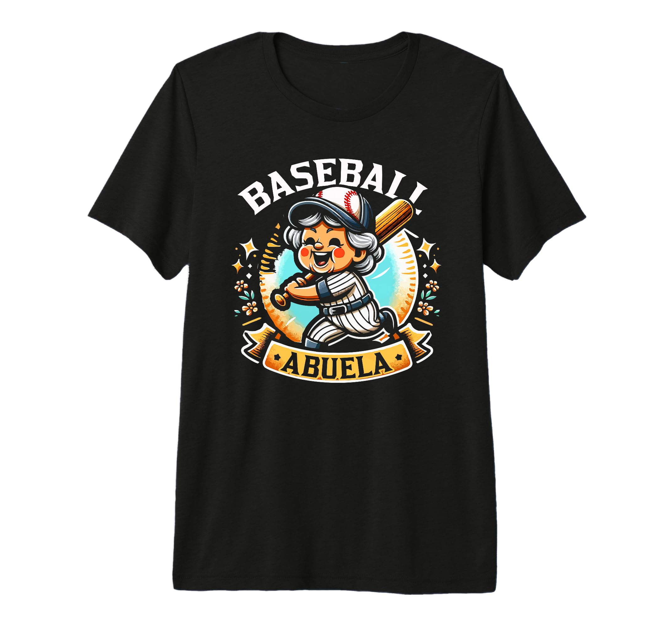 Baseball Grandma Grandmother Granny T-Shirt - Minimalist Print for Adults - T-Shirt, Sweatshirt, Hoodie
