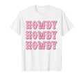 White Howdy Rodeo Western Country T-Shirt - Custom Art Print Unisex - T-Shirt, Sweatshirt, Hoodie