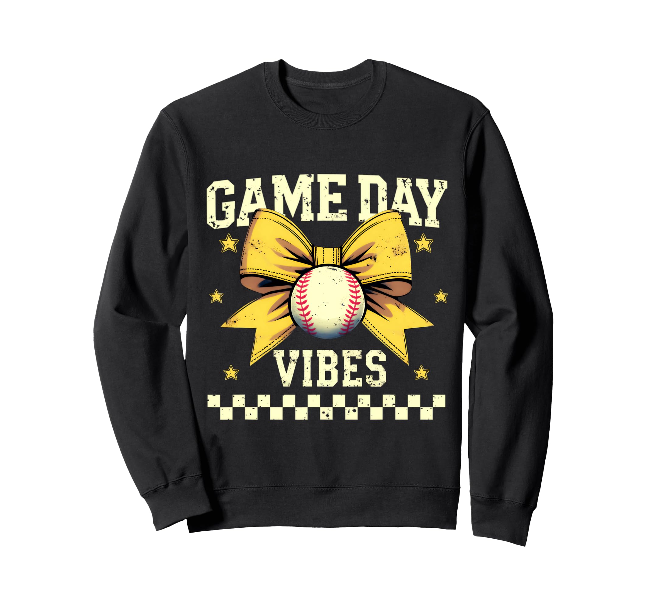 Game Day Vibes Coquette Bow Sweatshirt - Casual Everyday Wear Unisex - T-Shirt, Sweatshirt, Hoodie
