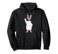 Rabbit Rock Bunny Lover Funny Animal Hoodie - Novelty Apparel for Adults - T-Shirt, Sweatshirt, Hoodie