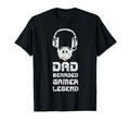 Dad Bearded Gamer Fathers Day Bearded T-Shirt - Novelty Apparel Unisex - T-Shirt, Sweatshirt, Hoodie