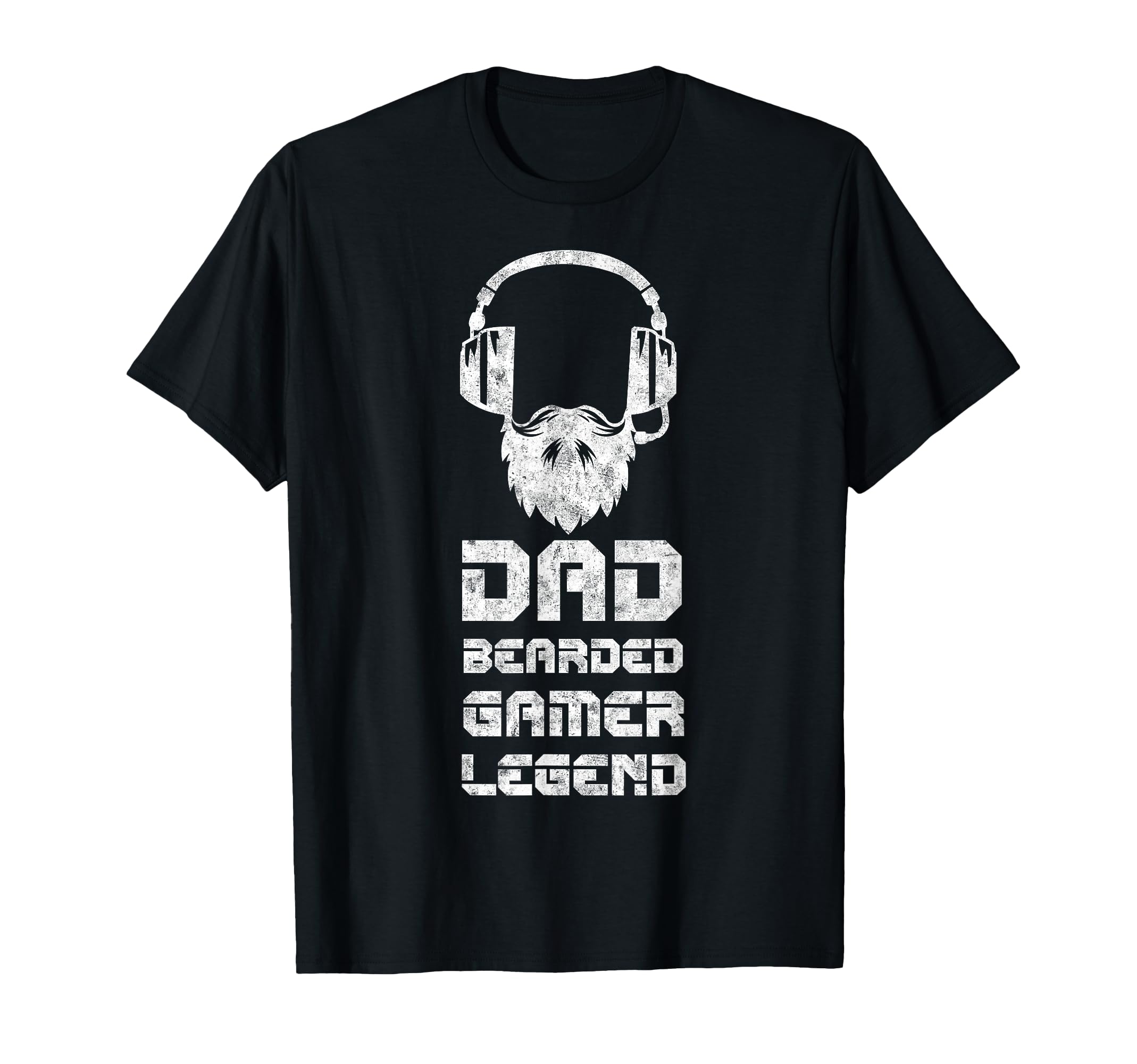 Dad Bearded Gamer Fathers Day Bearded T-Shirt - Novelty Apparel Unisex - T-Shirt, Sweatshirt, Hoodie