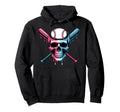 Baseball Ice Cream Dripping Baseball Dad Hoodie - Streetwear Style Unisex - T-Shirt, Sweatshirt, Hoodie