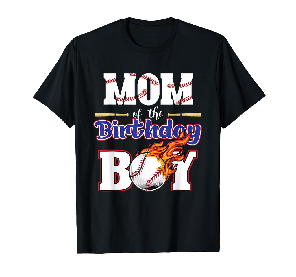 Mom Birthday Baseball Matching Family T-Shirt - Unique Graphic for Adults - T-Shirt, Sweatshirt, Hoodie
