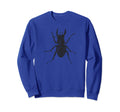 Beetle Distressed Beetle Sweatshirt - Novelty Apparel Unisex - T-Shirt, Sweatshirt, Hoodie