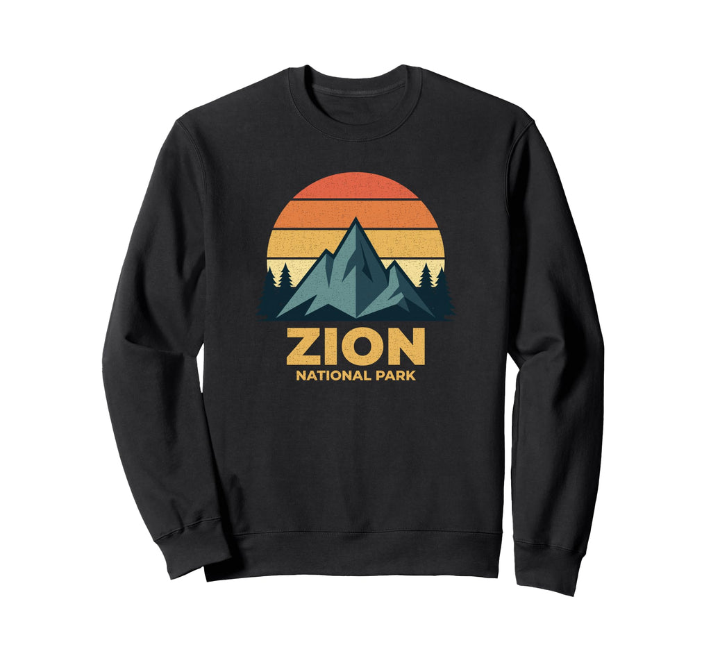 Zion National Park Utah National Sweatshirt - Minimalist Print Men Women - T-Shirt, Sweatshirt, Hoodie