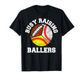 Busy Raising Ballers Funny Baseball T-Shirt - Custom Art Print for Adults - T-Shirt, Sweatshirt, Hoodie