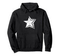 Cyber Y2K Grunge Star Aesthetic White Hoodie - Novelty Apparel Unisex - T-Shirt, Sweatshirt, Hoodie