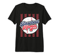 Baseball Mama Distressed Baseball T-Shirt - Aesthetic Graphic for Adults - T-Shirt, Sweatshirt, Hoodie