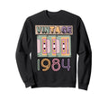40Th Birthday 1984 Music Cassette Sweatshirt - Minimalist Print for Adults - T-Shirt, Sweatshirt, Hoodie