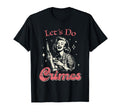 Lets Do Crimes Knife Glass Wine T-Shirt - Minimalist Print for Adults - T-Shirt, Sweatshirt, Hoodie