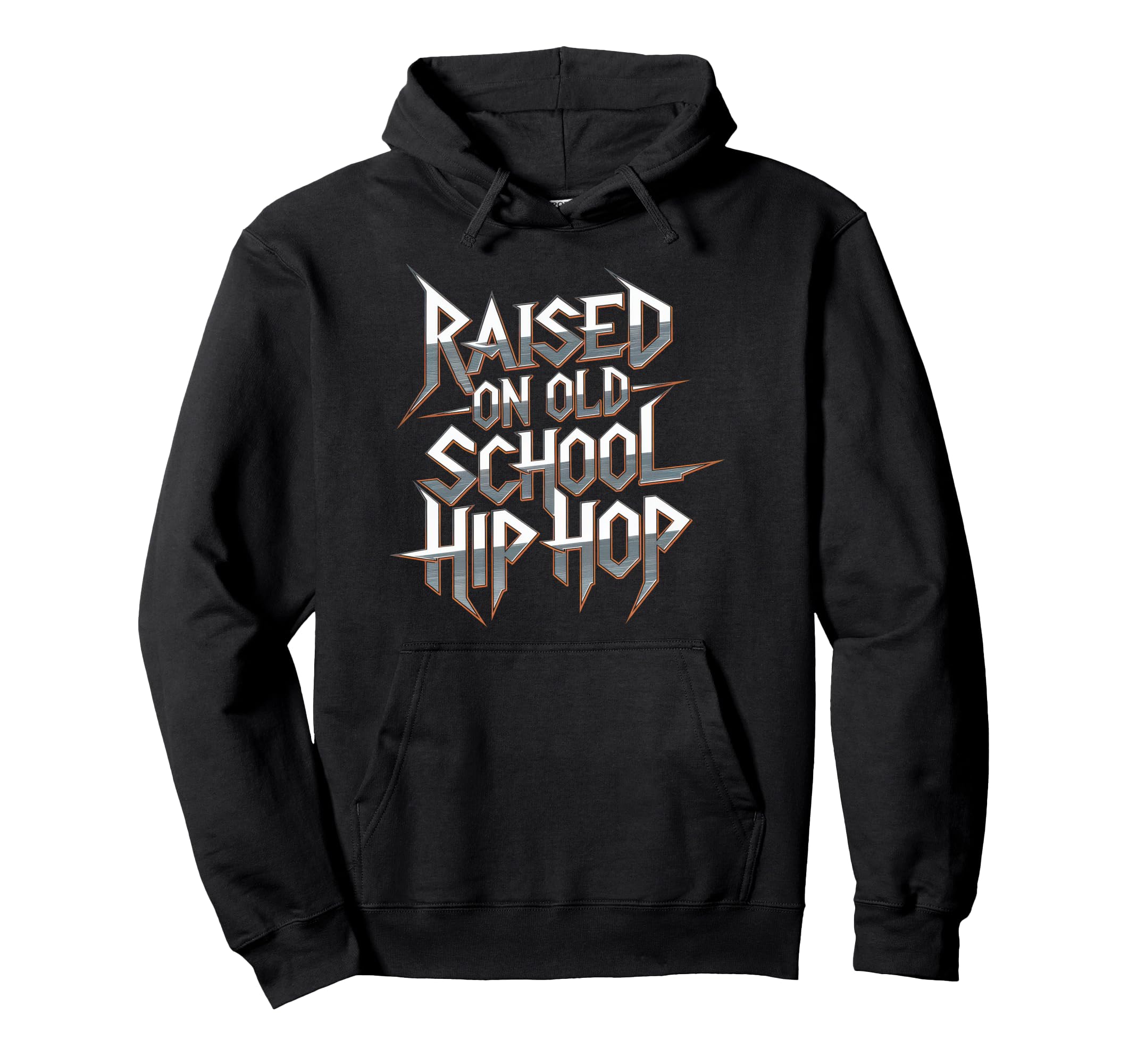 Raised Old School Hip Hop Cassette Hoodie - Graphic Print Men Women - T-Shirt, Sweatshirt, Hoodie