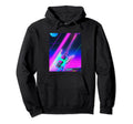 Vaporwave Guitar Synthwave Sunset E Hoodie - Custom Art Print Unisex - T-Shirt, Sweatshirt, Hoodie