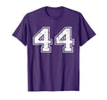 Number 44 Forty Four Distressed T-Shirt - Streetwear Style Men Women - T-Shirt, Sweatshirt, Hoodie