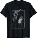 Horror Creepy Demon Alt Goth Alternative Aesthetic - Adult & Kids T-Shirts, Sweatshirts & Hoodies apparel design preview 1