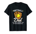 Softball Dad Like Baseball Dad T-Shirt - Minimalist Print for Adults - T-Shirt, Sweatshirt, Hoodie