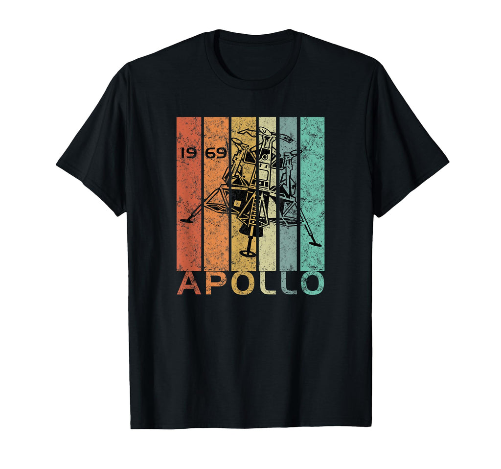 Apollo 11 50Th Anniversary Moon T-Shirt - Custom Art Print Men Women - T-Shirt, Sweatshirt, Hoodie